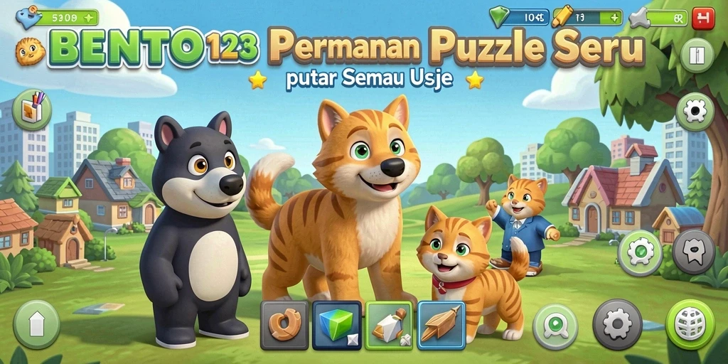 Tampilan screenshot dari gameplay BENTO123 yang menarik dan mendidik.