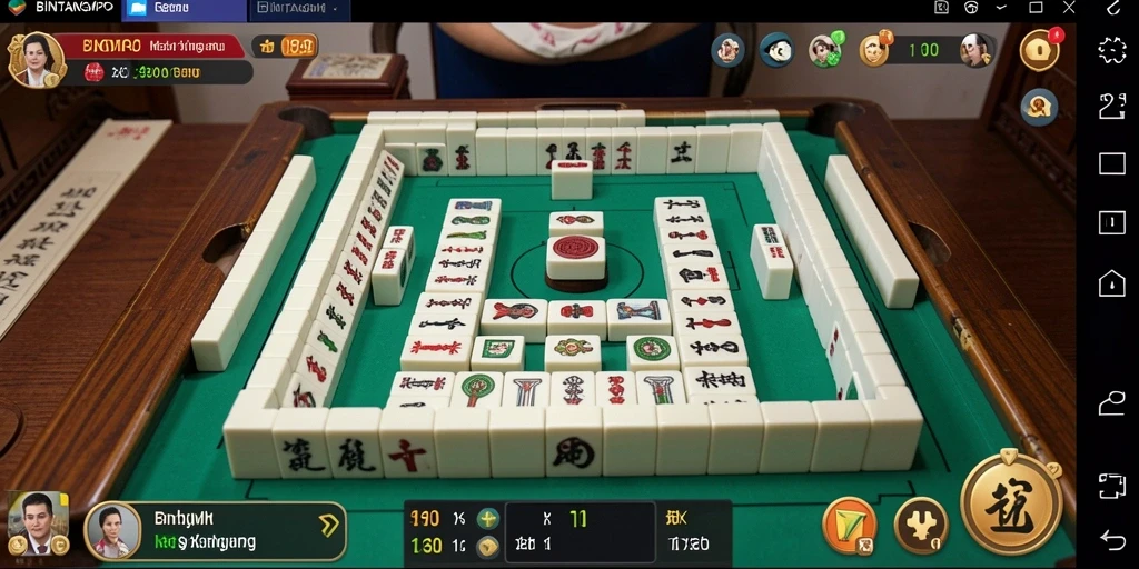 Tampilan gameplay seru BINTANGMPO dengan desain yang menarik.