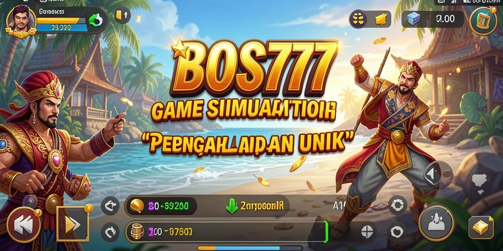 Tampilan gameplay <strong>BOS777</strong> yang menakjubkan dan interaktif.