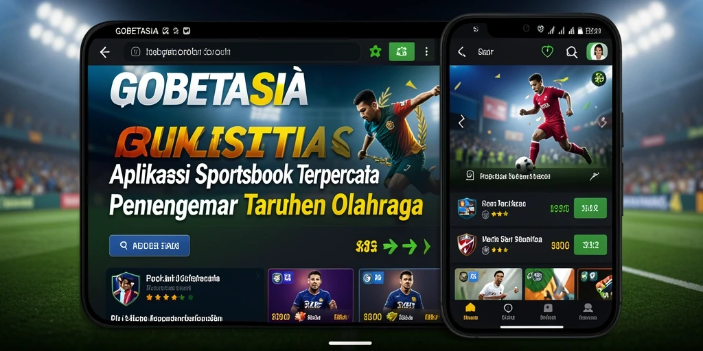 Screenshot utama GOBETASIA menampilkan antarmuka taruhan yang menarik.
