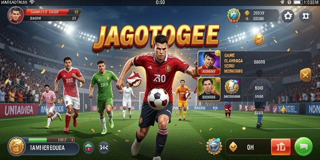 Screenshot gameplay JAGOTOGEL yang menampilkan taruhan olahraga.