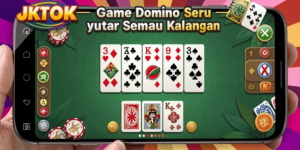 Screenshot gameplay JKTOK yang seru dan interaktif.