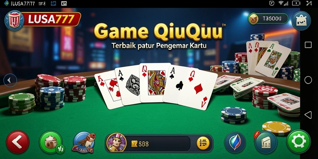 Screenshot gameplay QiuQiu yang seru di LUSA777.