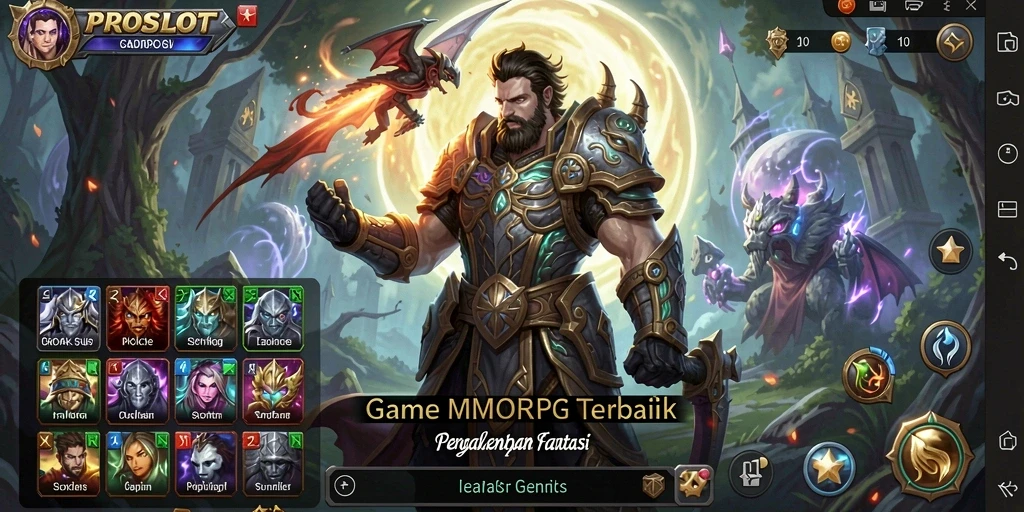 Tampilan gameplay PROSLOT yang menarik dan penuh aksi.