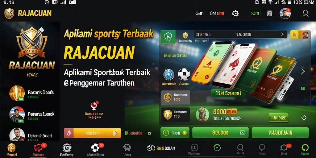 Tampilan gameplay RAJACUAN yang menarik dan interaktif.